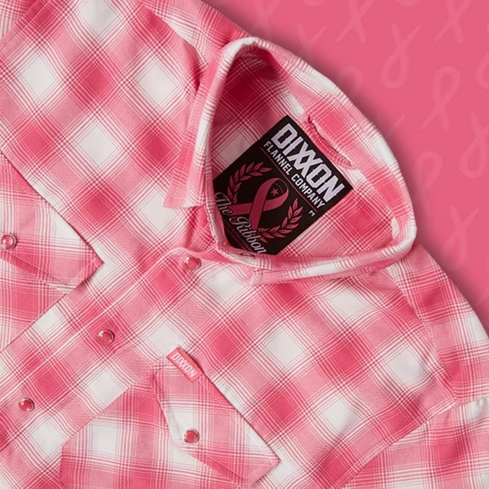 Dixxon Ribbon Flannel womans 1X